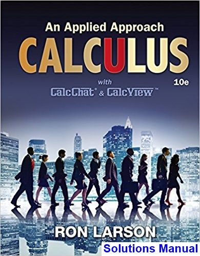 Calculus of a single variable 10th edition